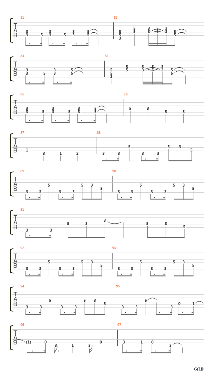 Long  Rock N Roll吉他谱