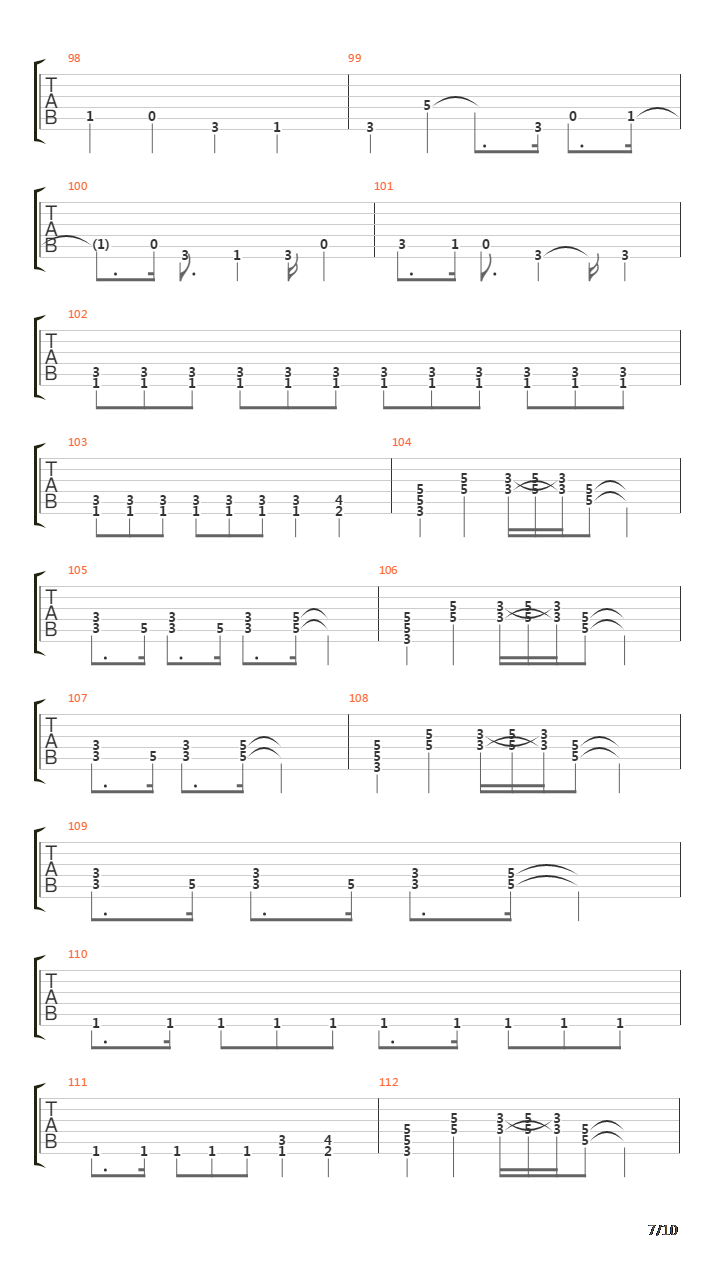 Long  Rock N Roll吉他谱