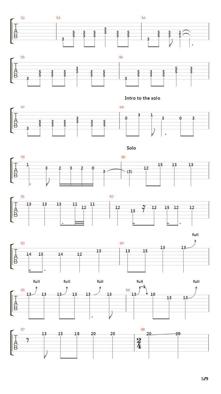 Man On The Silver Mountain吉他谱