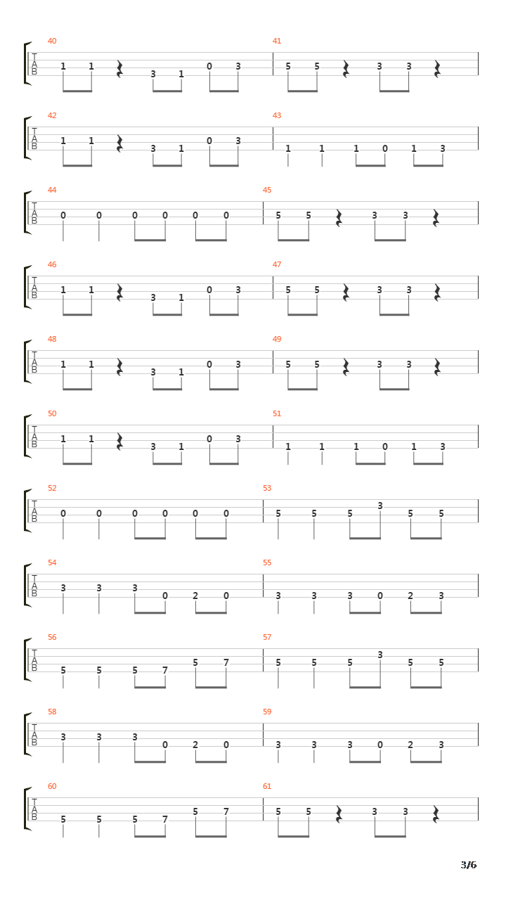 1998吉他谱