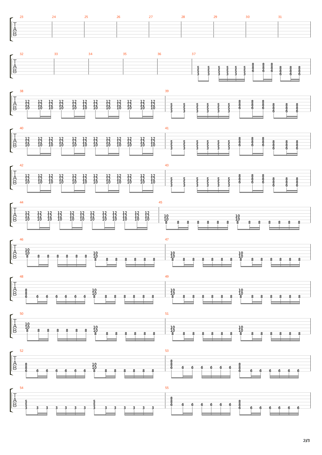 Axiom吉他谱