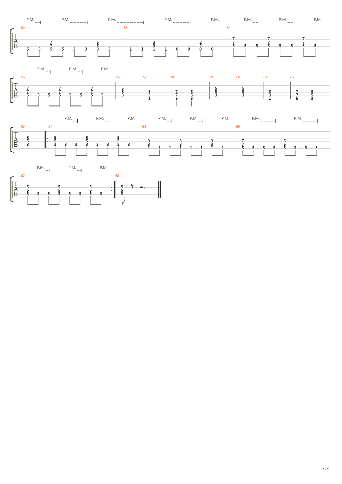 California Sun吉他谱