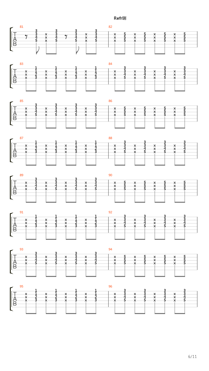 Daly City Train吉他谱