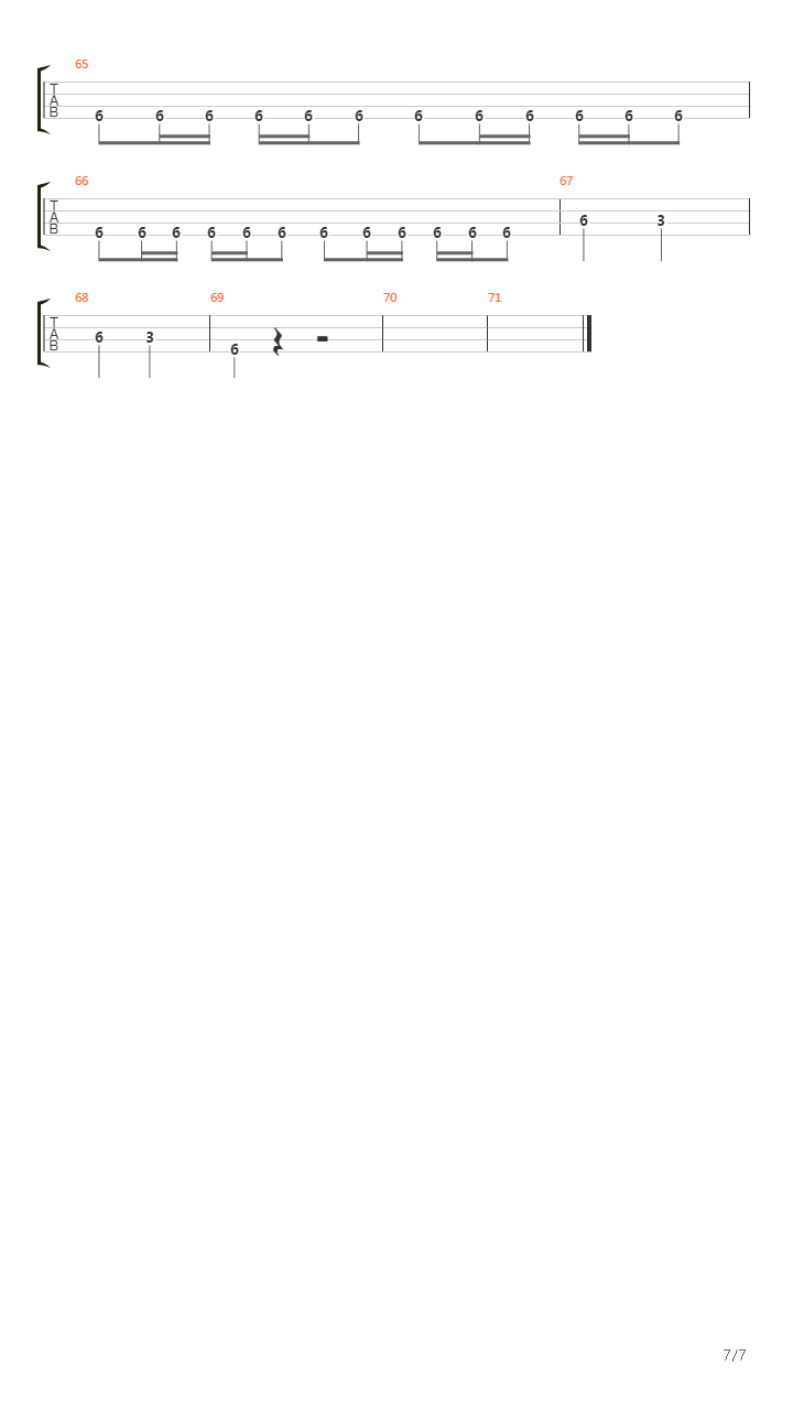 Ivory Coast吉他谱