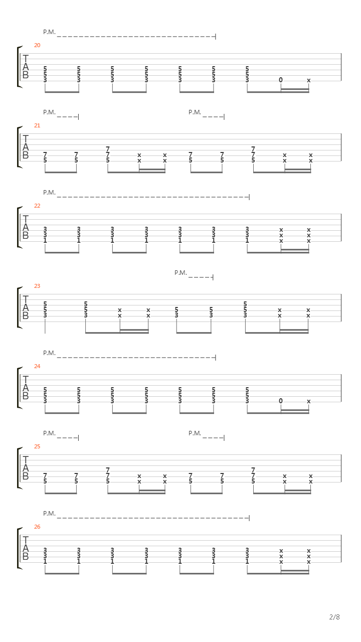 Journey To The End Of The East Bay吉他谱