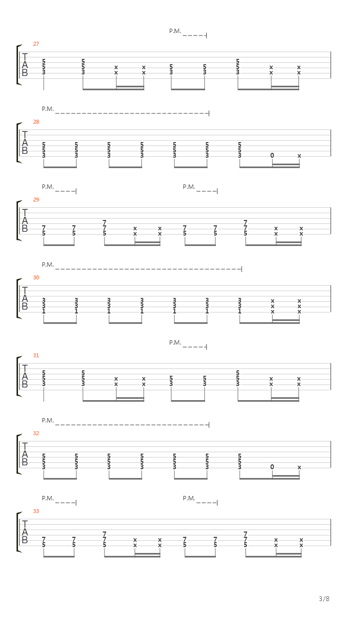 Journey To The End Of The East Bay吉他谱