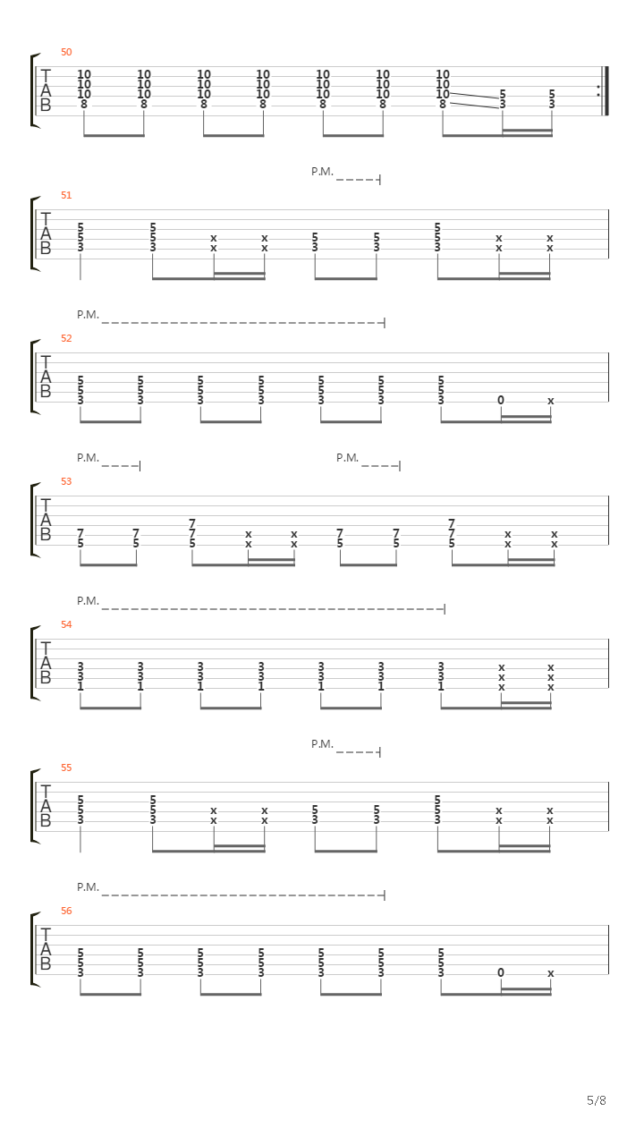 Journey To The End Of The East Bay吉他谱