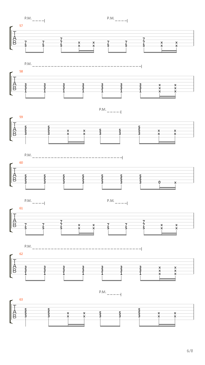 Journey To The End Of The East Bay吉他谱