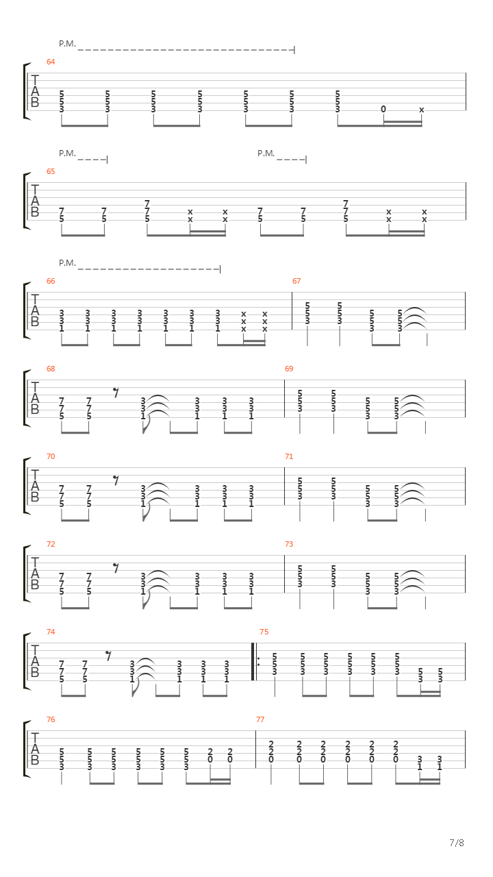 Journey To The End Of The East Bay吉他谱