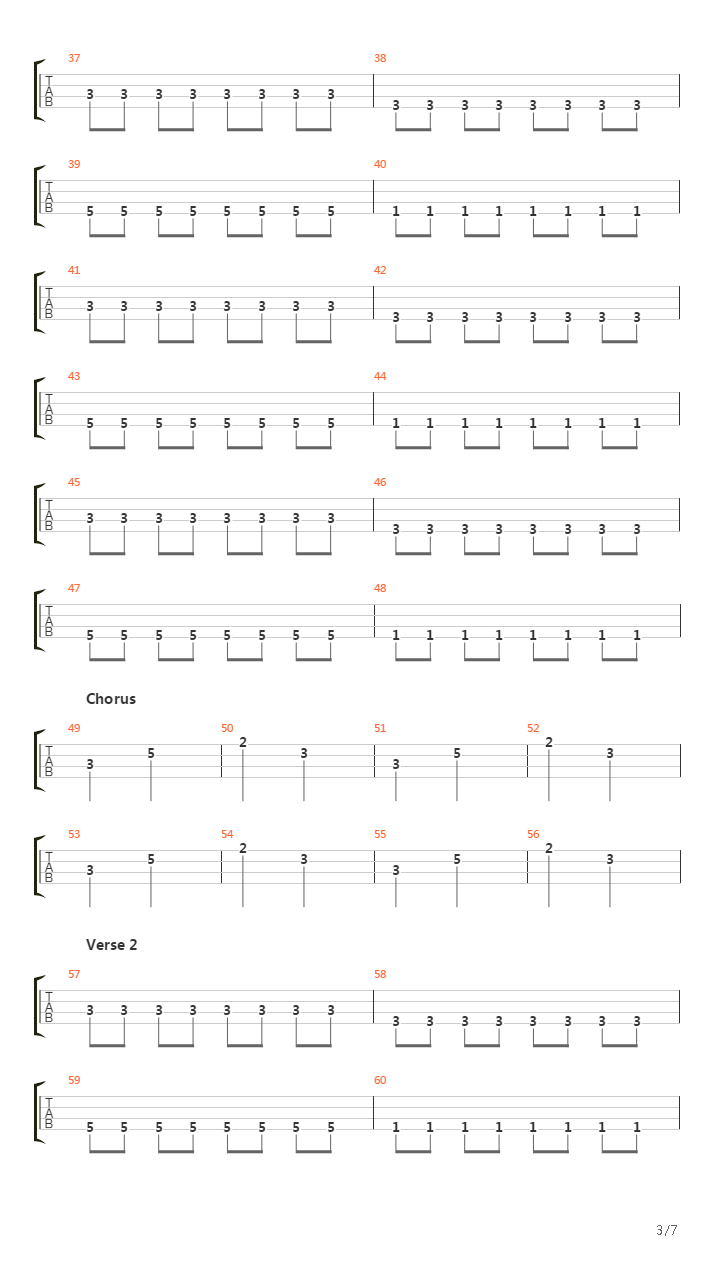 Journey To The End Of The East Bay吉他谱