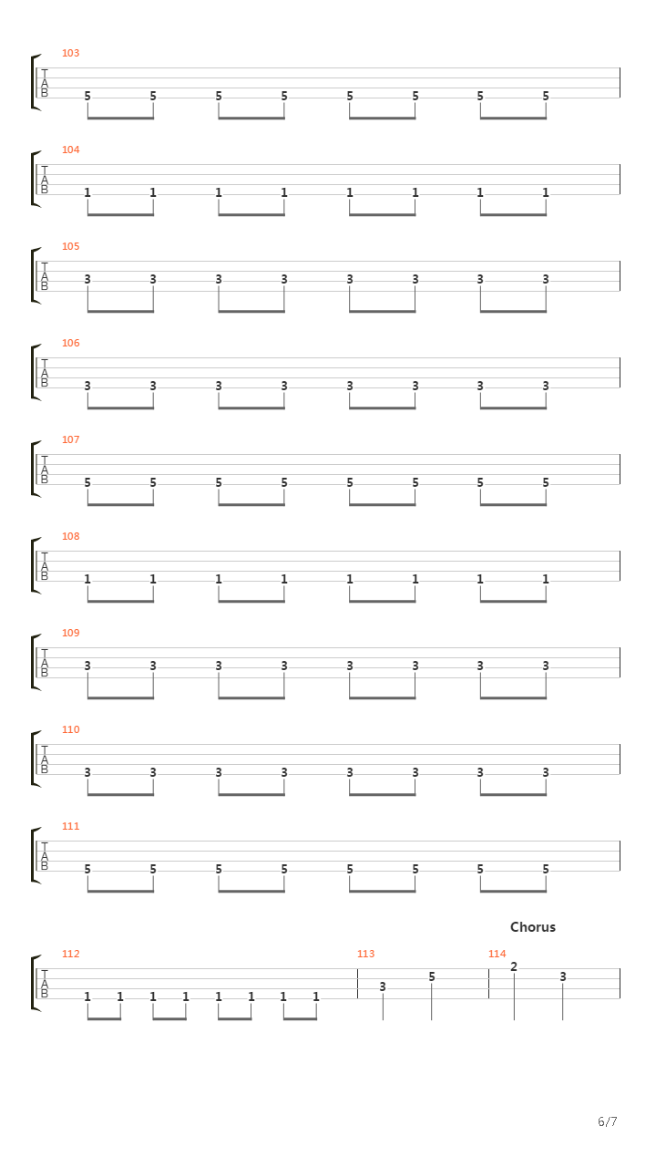 Journey To The End Of The East Bay吉他谱