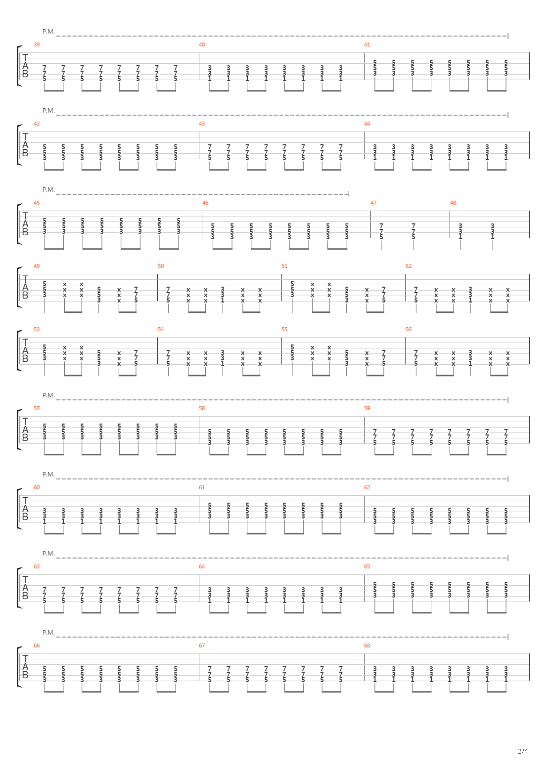 Journey To The End Of The East Bay吉他谱