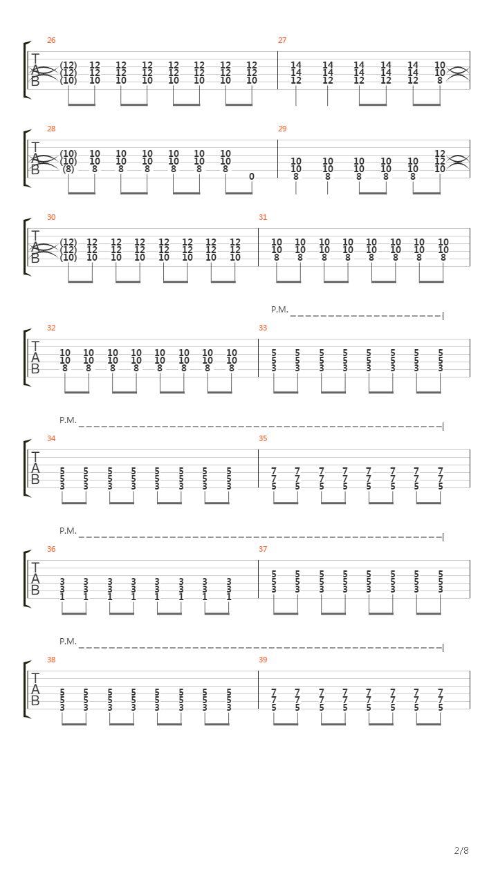 Journey To The End Of The East Bay吉他谱