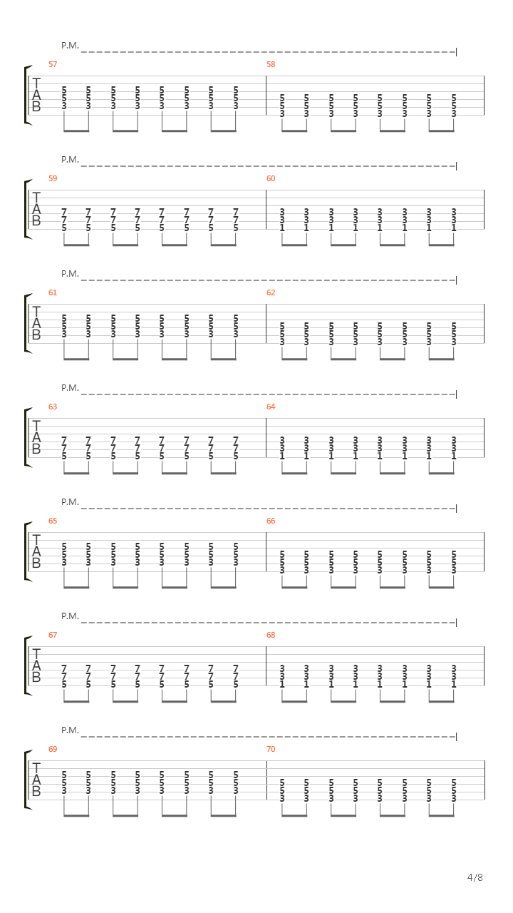 Journey To The End Of The East Bay吉他谱