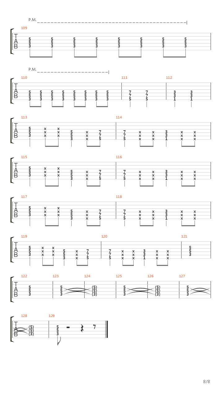 Journey To The End Of The East Bay吉他谱