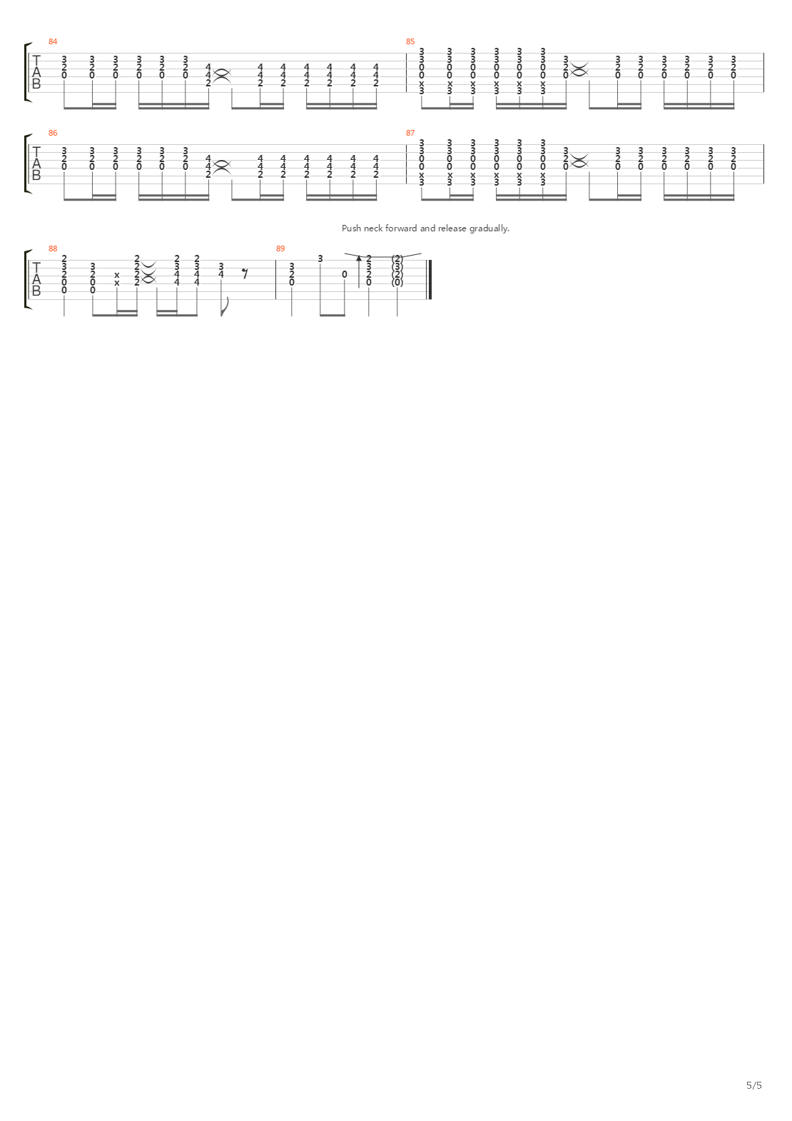 Radio吉他谱