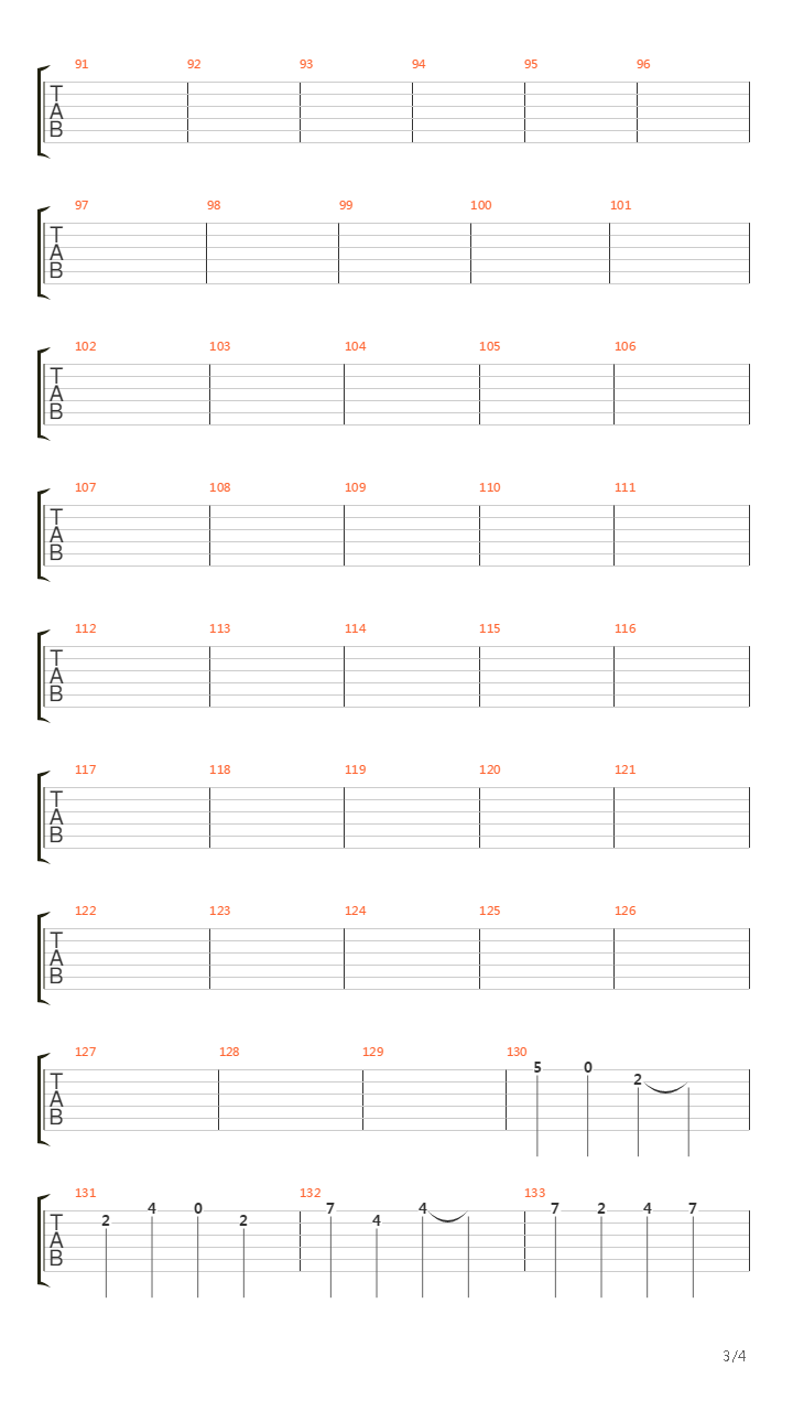 Bullet吉他谱