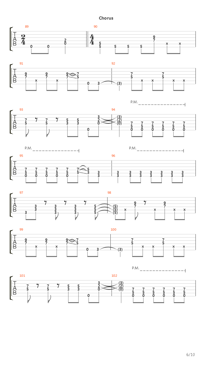 Lack Of Communication吉他谱