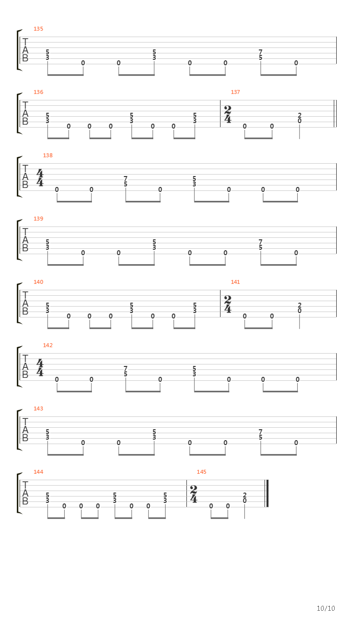 Lack Of Communication吉他谱