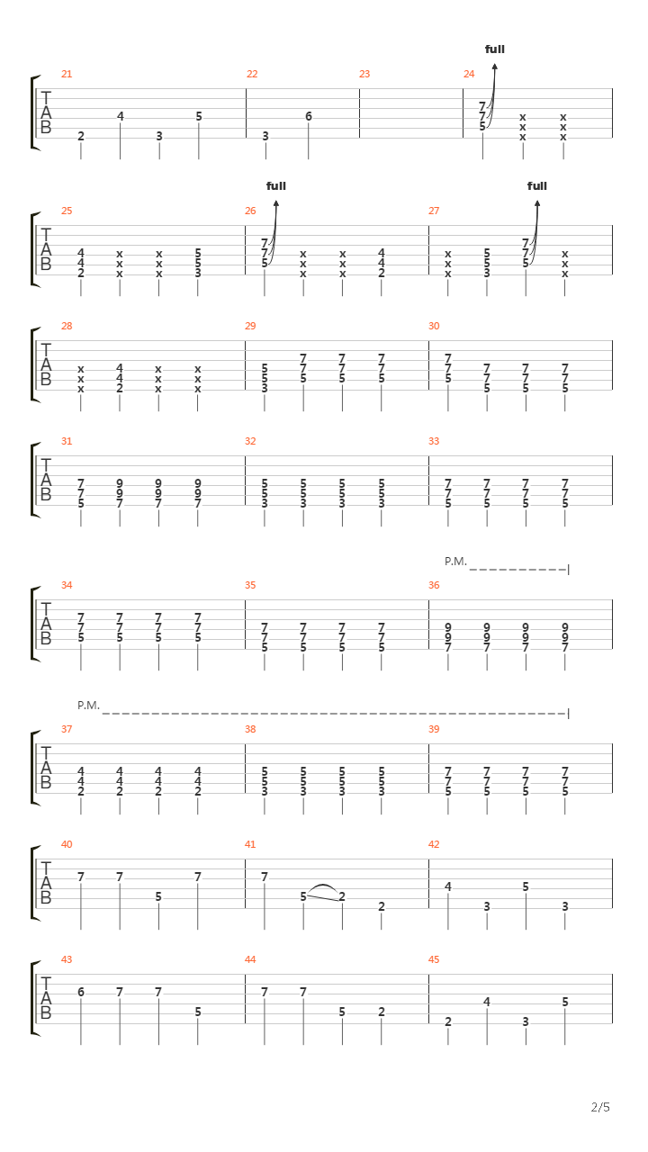 Ban The Tubetop吉他谱