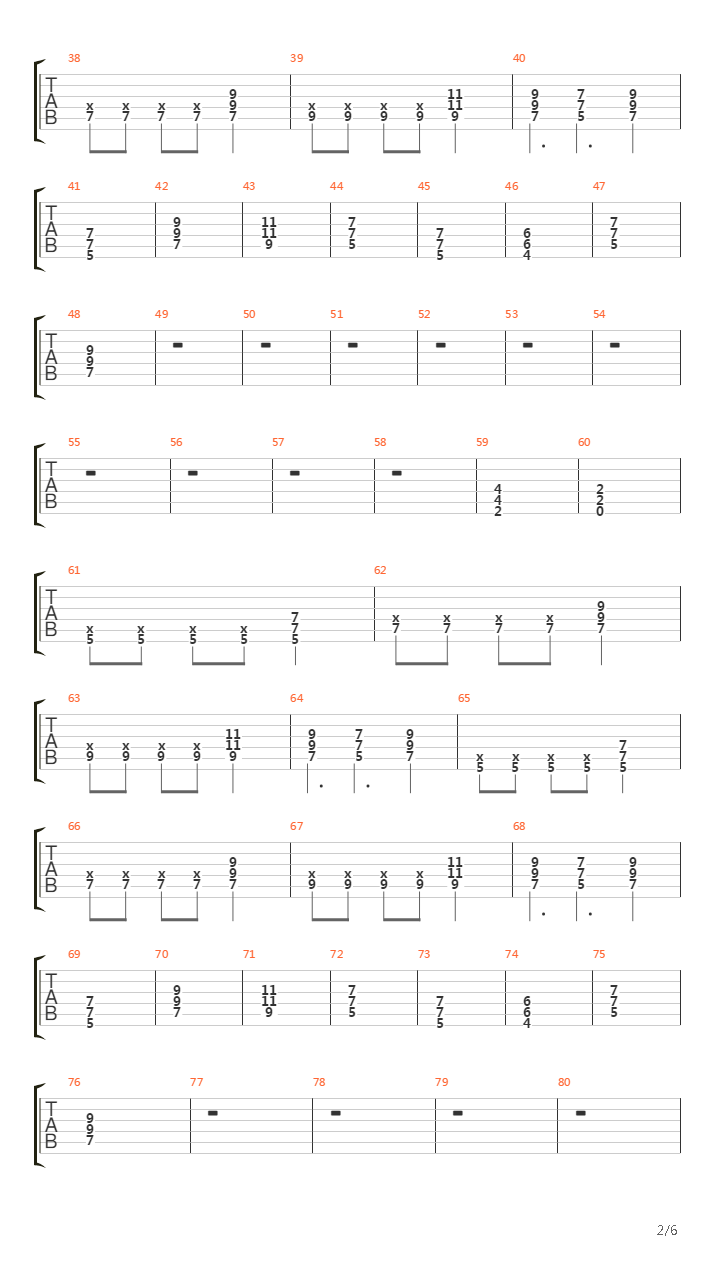 Take On Me吉他谱