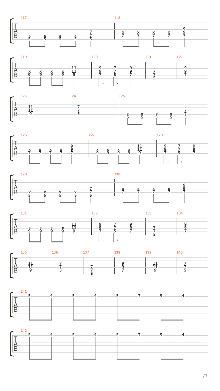 Take On Me吉他谱