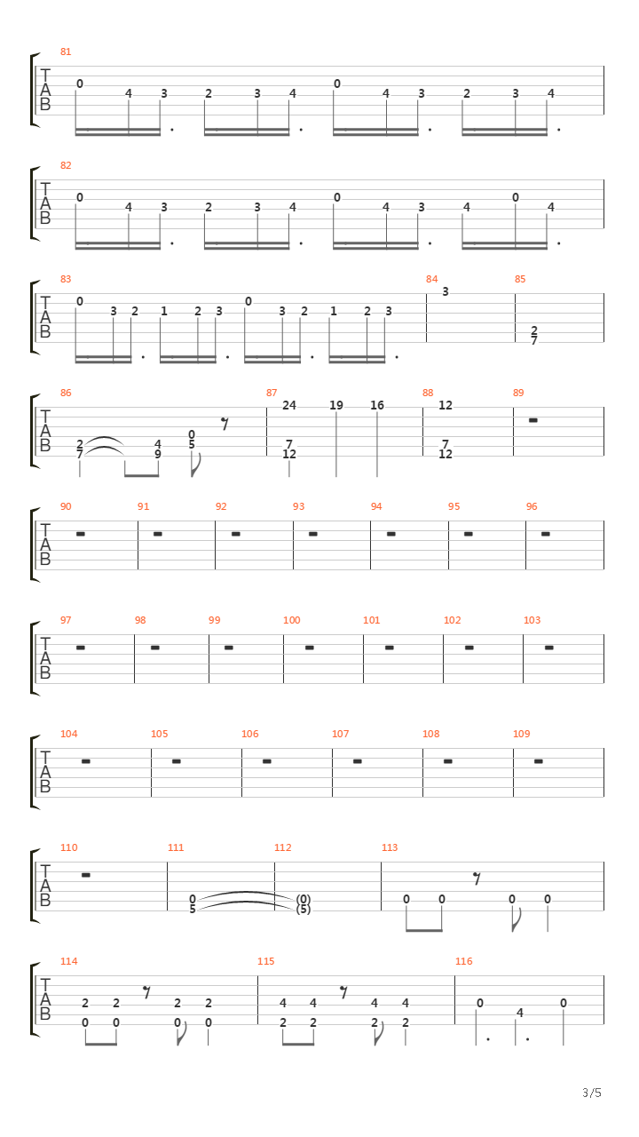 Take On Me吉他谱