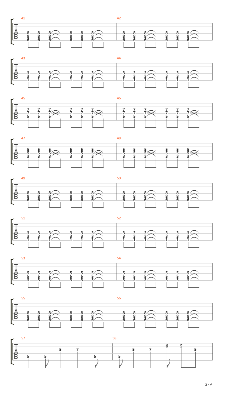 Devastation And Reform吉他谱