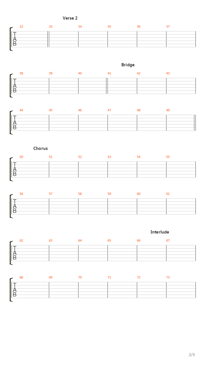 Falling Out吉他谱