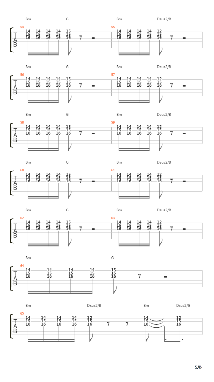 How The West Was Won吉他谱