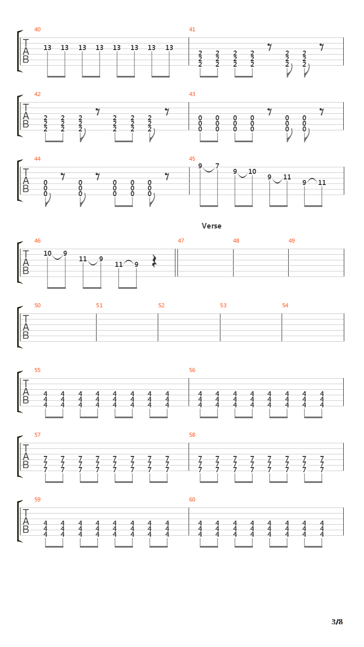 Pages吉他谱