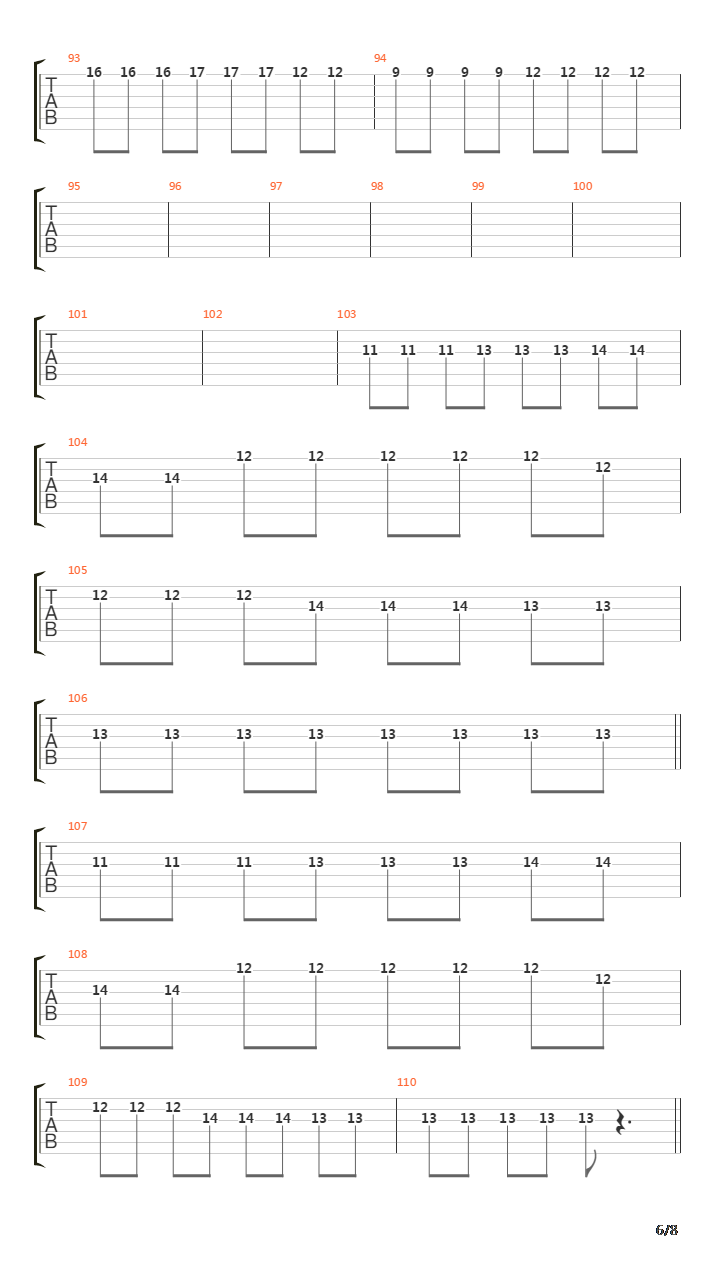 Pages吉他谱