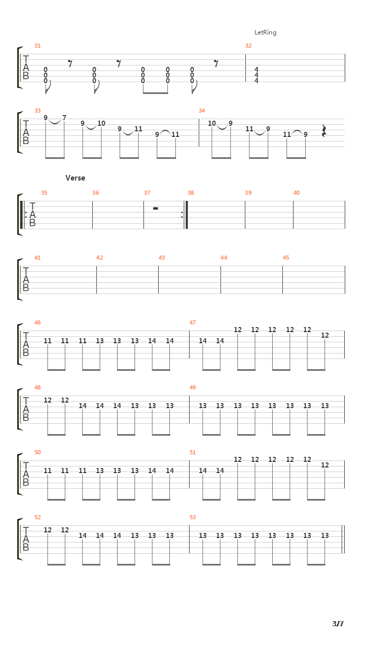 Pages吉他谱