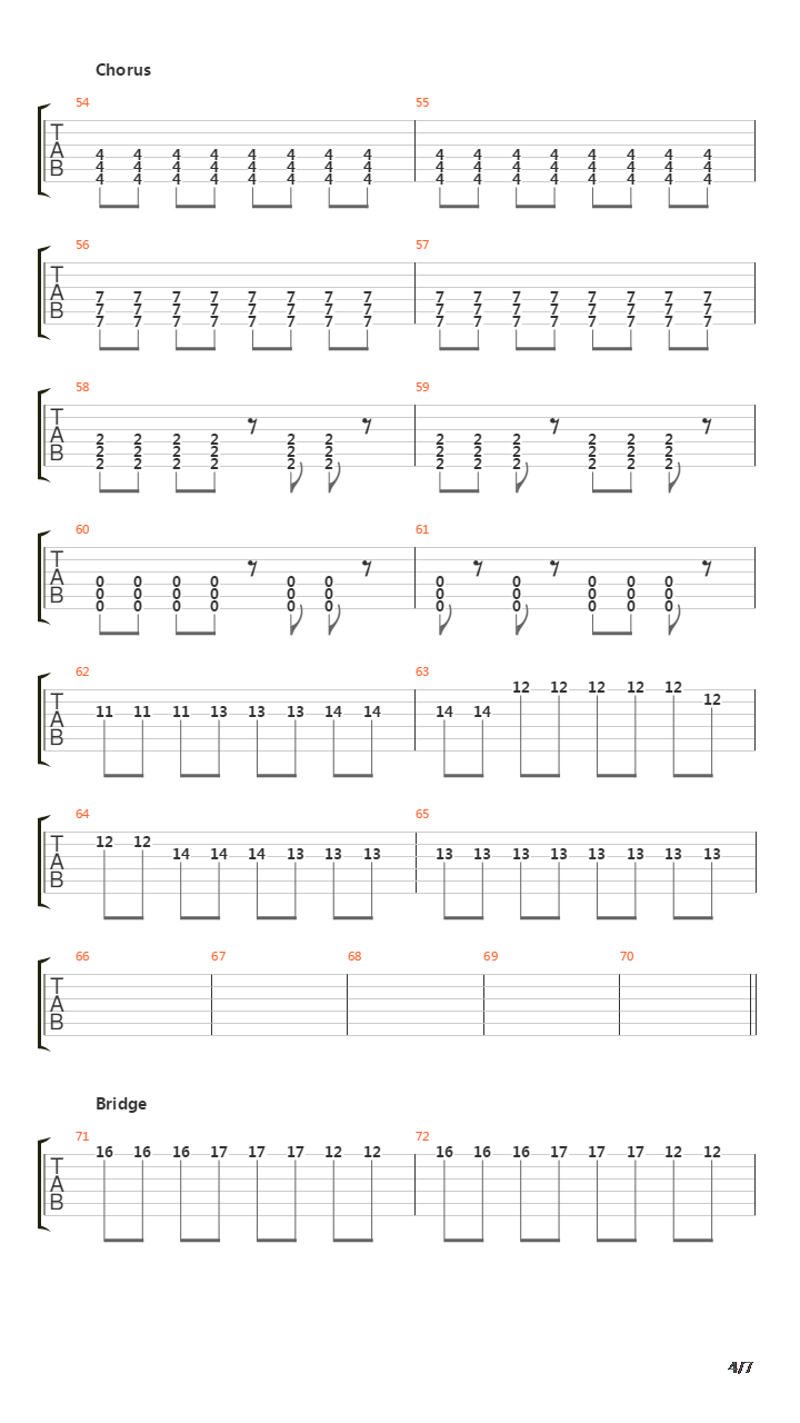 Pages吉他谱