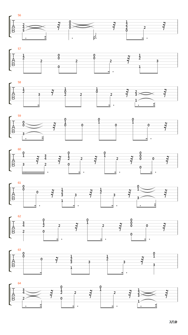 Seora De Las Cuatro Decadas吉他谱