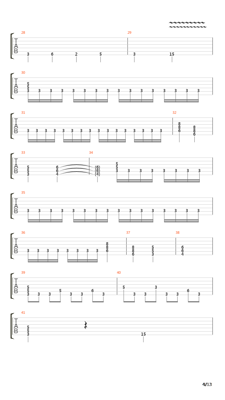 Dawn Of Victory吉他谱