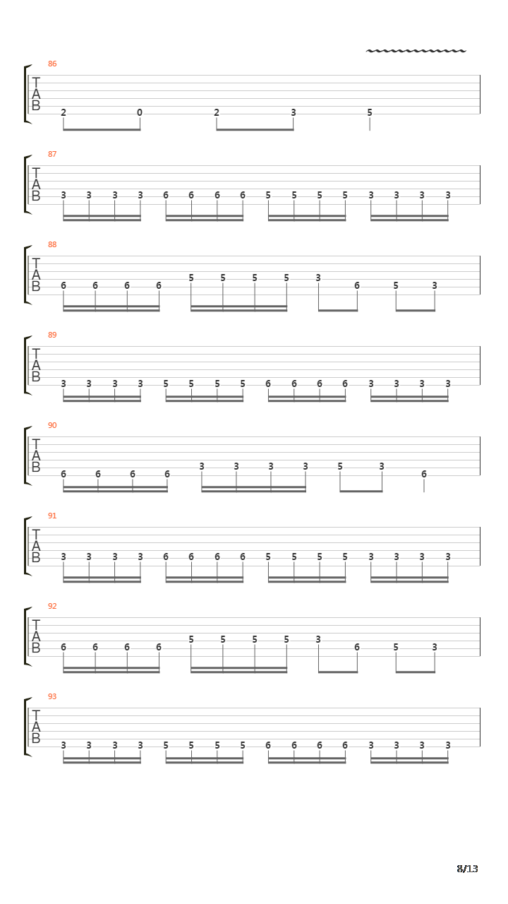 Dawn Of Victory吉他谱