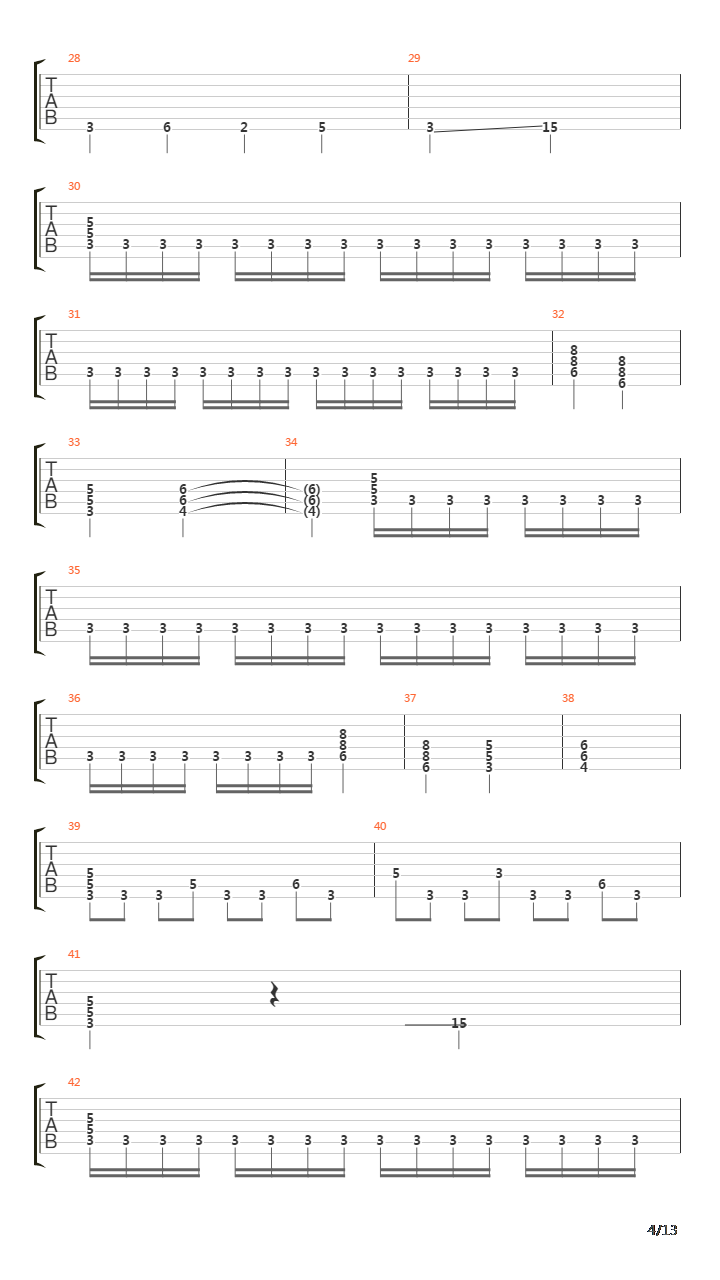 Dawn Of Victory吉他谱