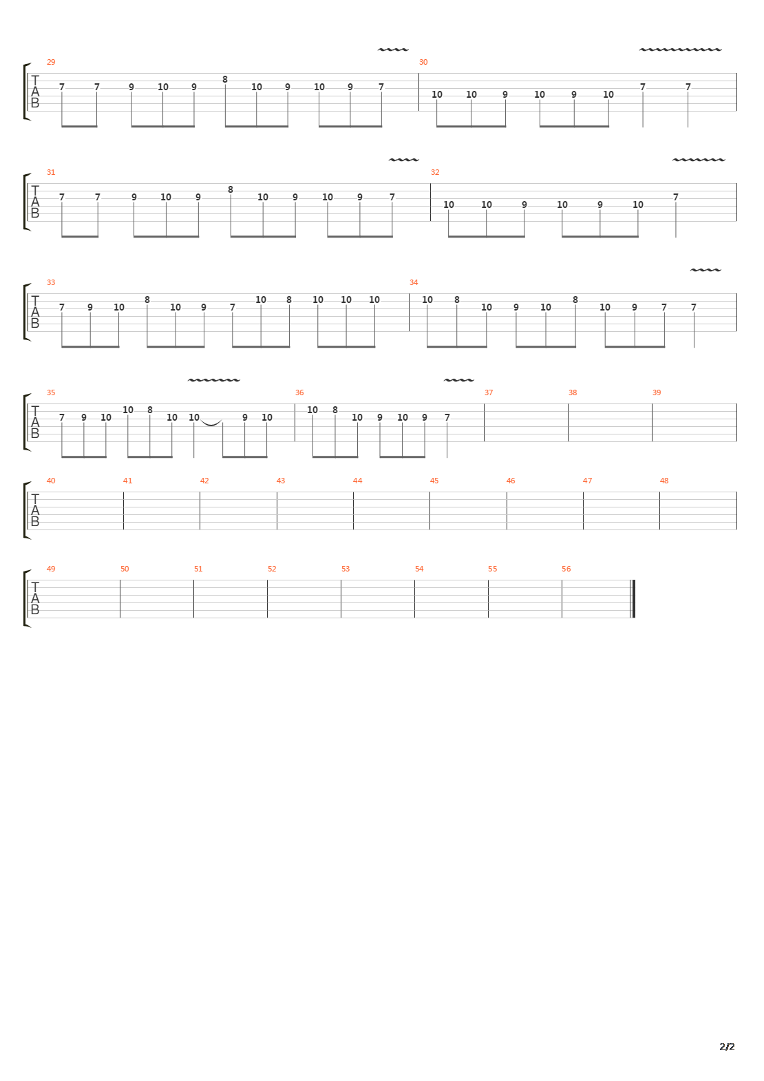 The Village Of Dwarves吉他谱