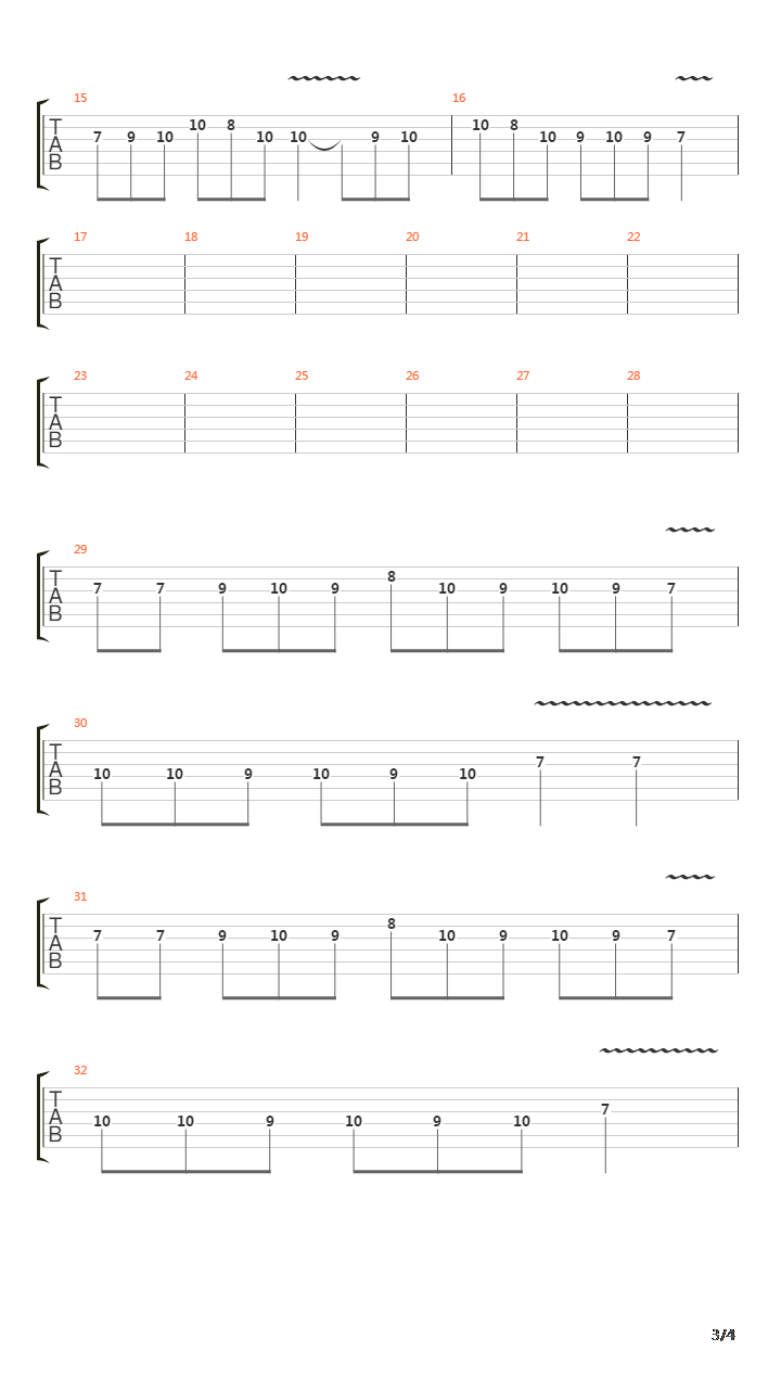 The Village Of Dwarves吉他谱