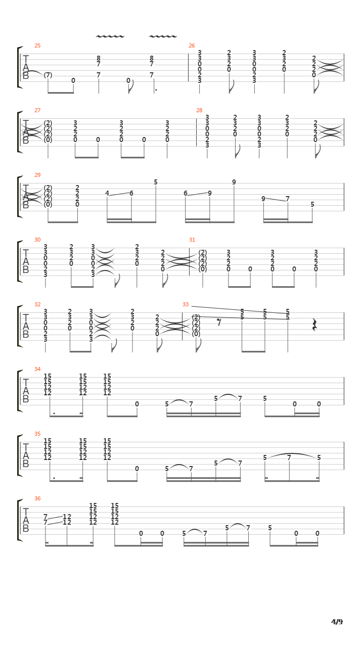 Cover Me吉他谱