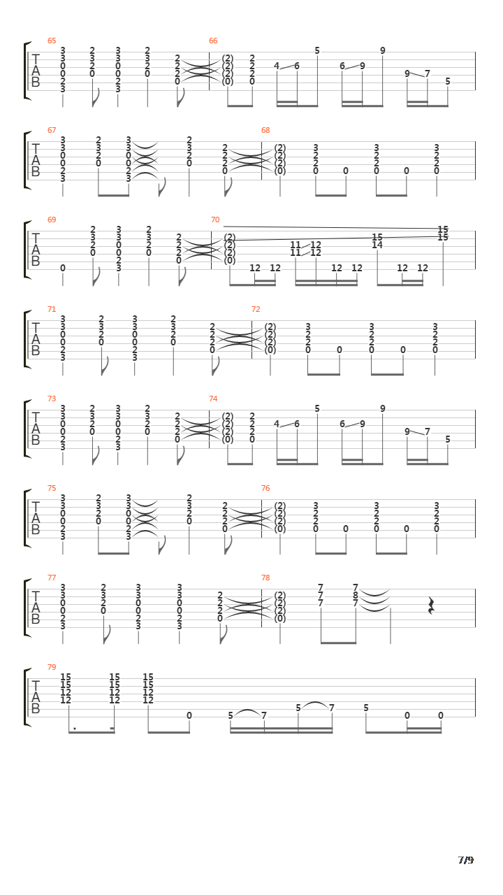 Cover Me吉他谱