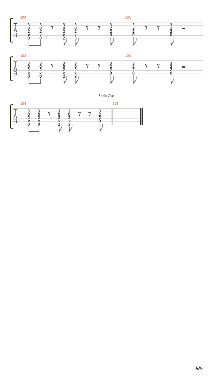 Slow吉他谱