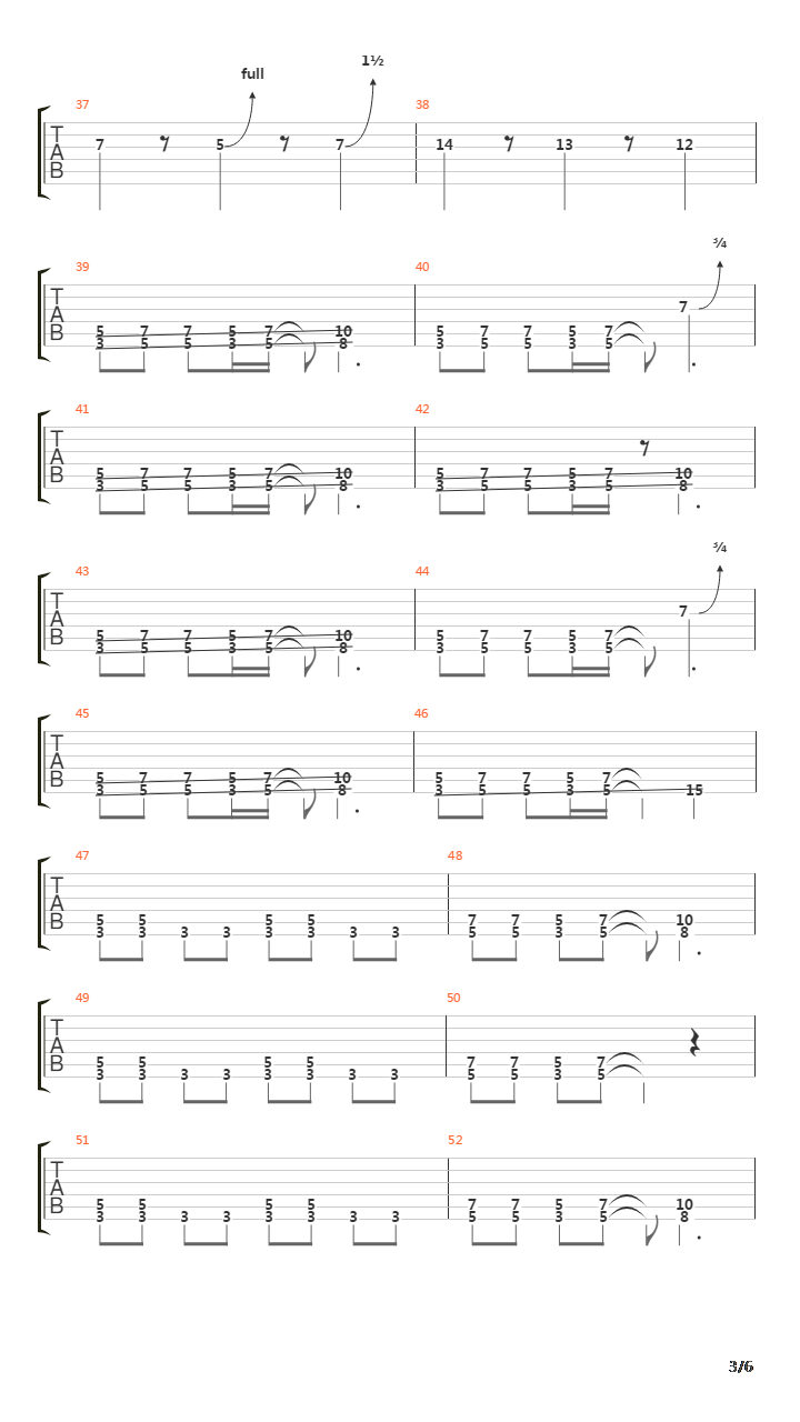 Never Gonna Stop吉他谱