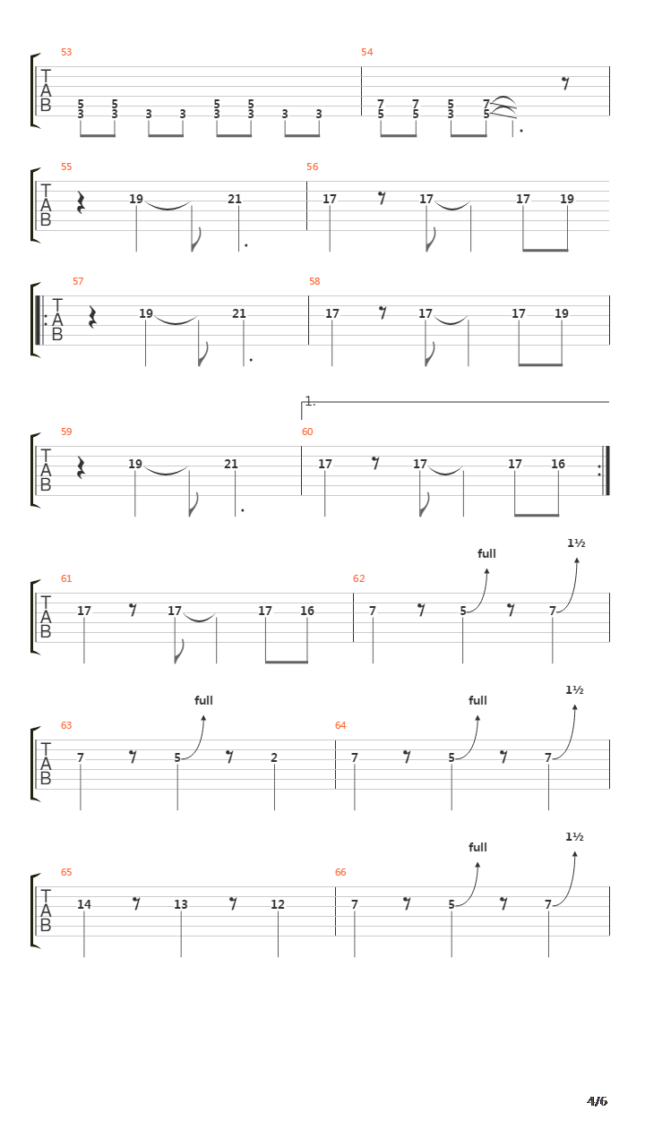 Never Gonna Stop吉他谱