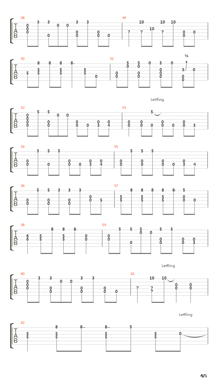 Stop Breaking Down Blues吉他谱