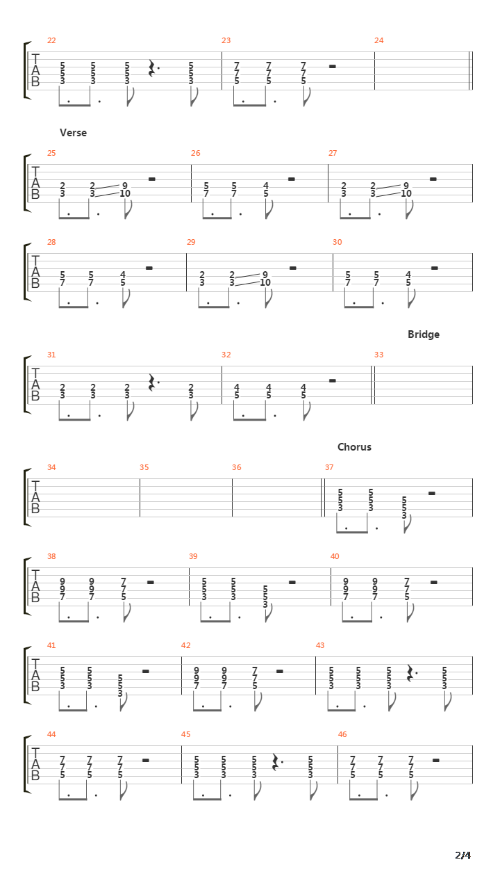 The Way That You Do吉他谱