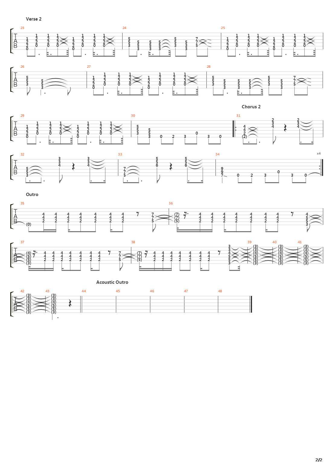 2112 - Ii The Temples Of Syrinx吉他谱