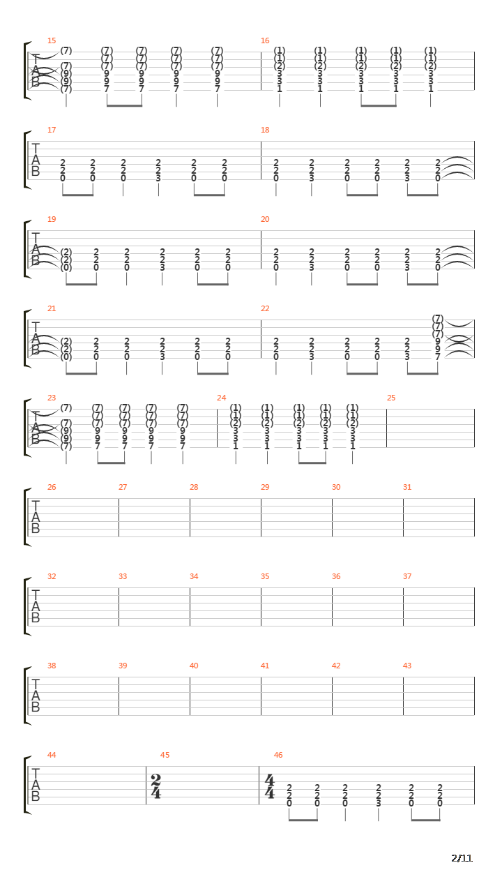 Bu2b吉他谱