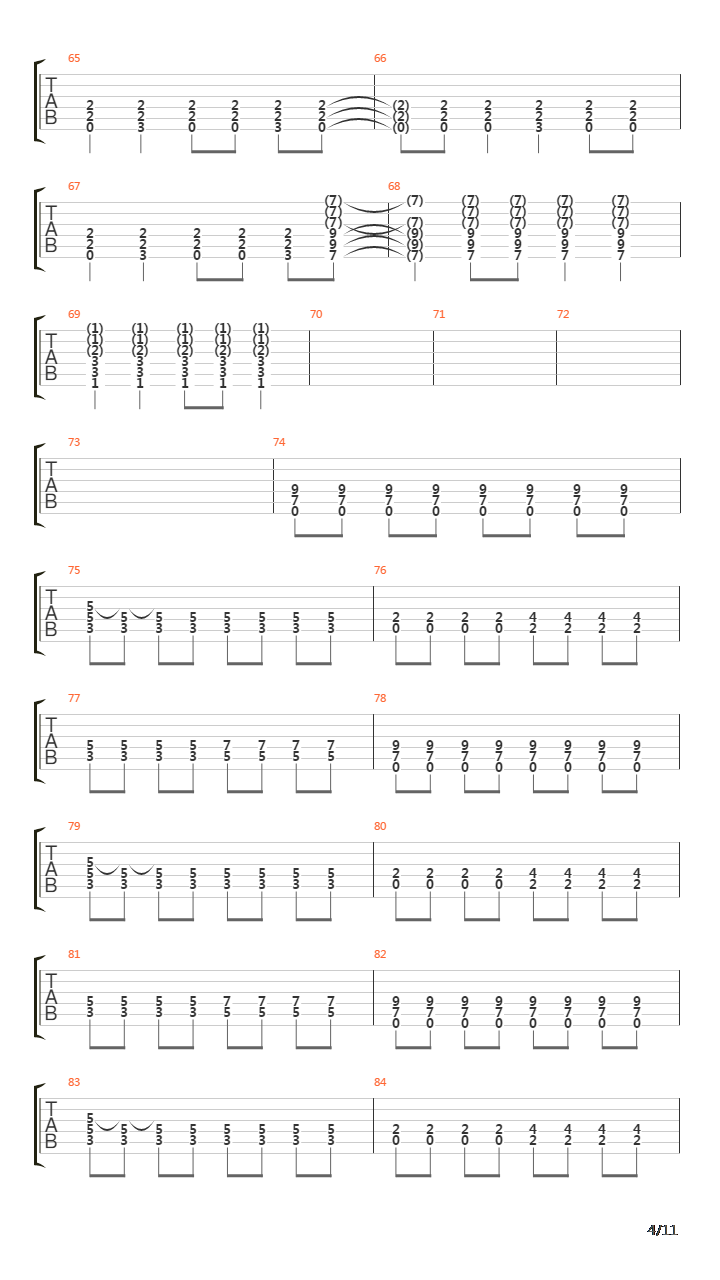 Bu2b吉他谱